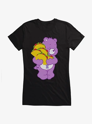 Care Bears Share Bear Taco Girls T-Shirt