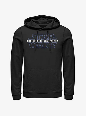 Star Wars Episode IX The Rise Of Skywalker Logo Hoodie