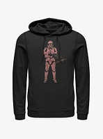 Star Wars Episode IX The Rise Of Skywalker Red Trooper Hoodie