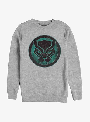 Marvel Black Panther Green Emblem Sweatshirt