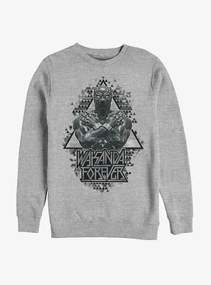 Marvel Black Panther Triangles Sweatshirt