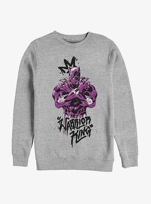 Marvel Black Panther Spray Paint Sweatshirt