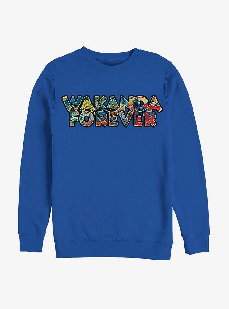 Marvel Black Panther Retro Wakanda Sweatshirt