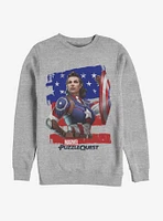 Marvel Captain America Hero Peggie Sweatshirt