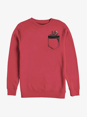 Marvel Deadpool Dead Faux Pocket Sweatshirt