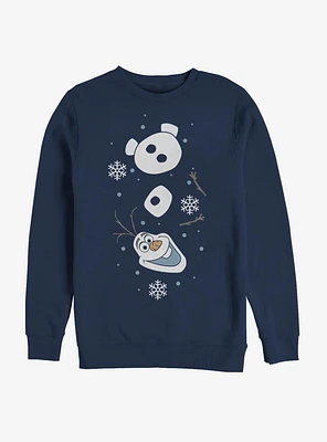Disney Frozen Olaf Xmas Sleeve Sweatshirt