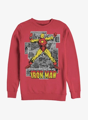 Marvel Iron Man Comic Sweatshirt