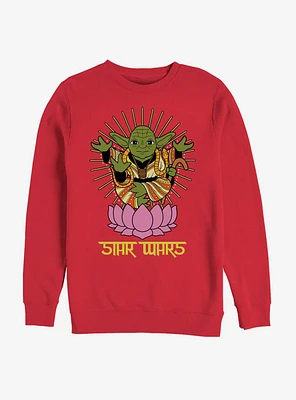 Star Wars Yoda Lotus Sweatshirt