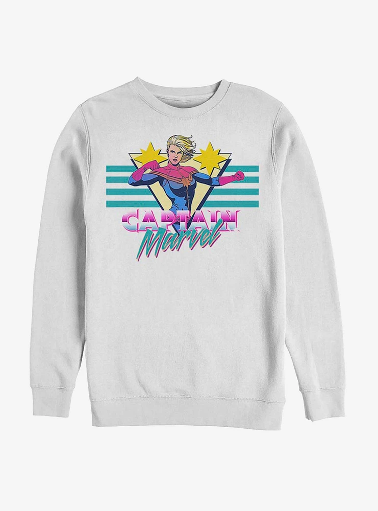 Avengers Captain Marvel Cap Mar Wave Sweatshirt