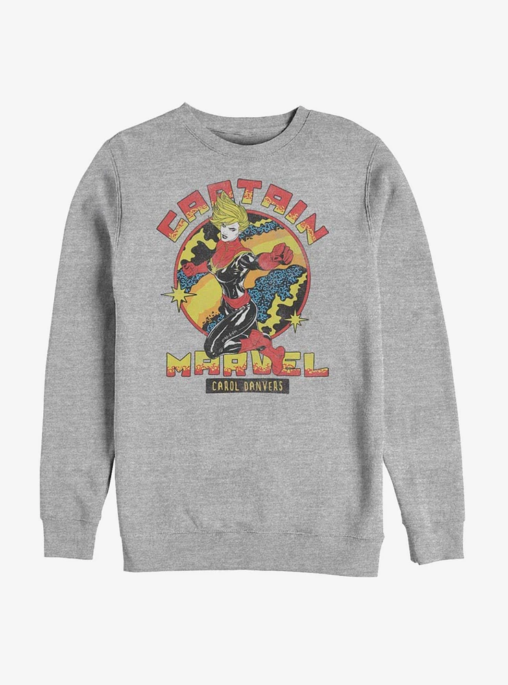 Avengers Captain Marvel Cap Marv Sweatshirt