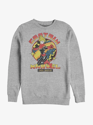 Avengers Captain Marvel Cap Marv Sweatshirt