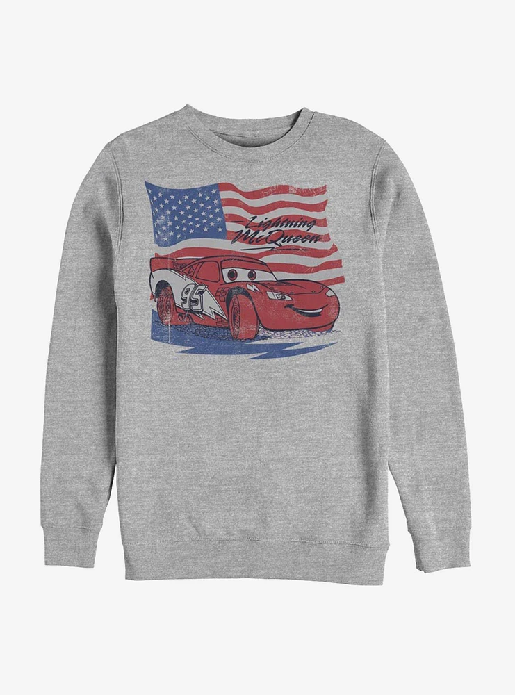 Disney Pixar Cars Lightning Flag Sweatshirt