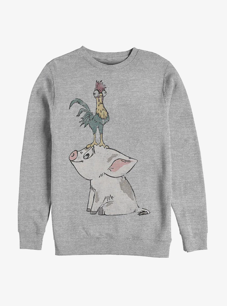 Disney Moana Hei On Pua Sweatshirt