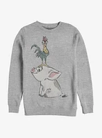 Disney Moana Hei On Pua Sweatshirt