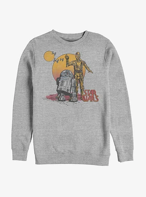 Star Wars Droid Sun Sweatshirt