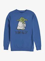 Star Wars Yoda Best Doodle Sweatshirt