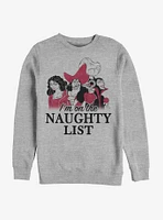 Disney Villains Naughty List Sweatshirt