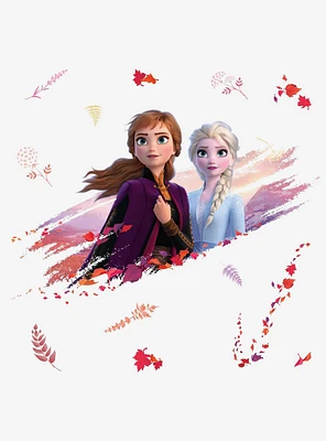 Disney Frozen 2 Elsa And Anna Peel And Stick Giant Wall Decals