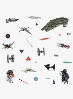 Star Wars Episode IX Galactic Ships Peel And Stick Wall Decals