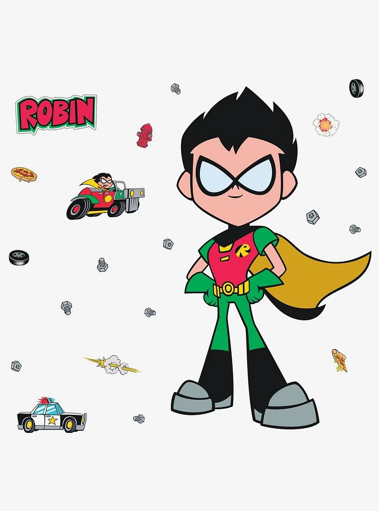 DC Comics Teen Titans Go! Robin Peel And Stick Giant Wall Decals