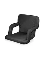 Ventura Portable Black Reclining Stadium Seat