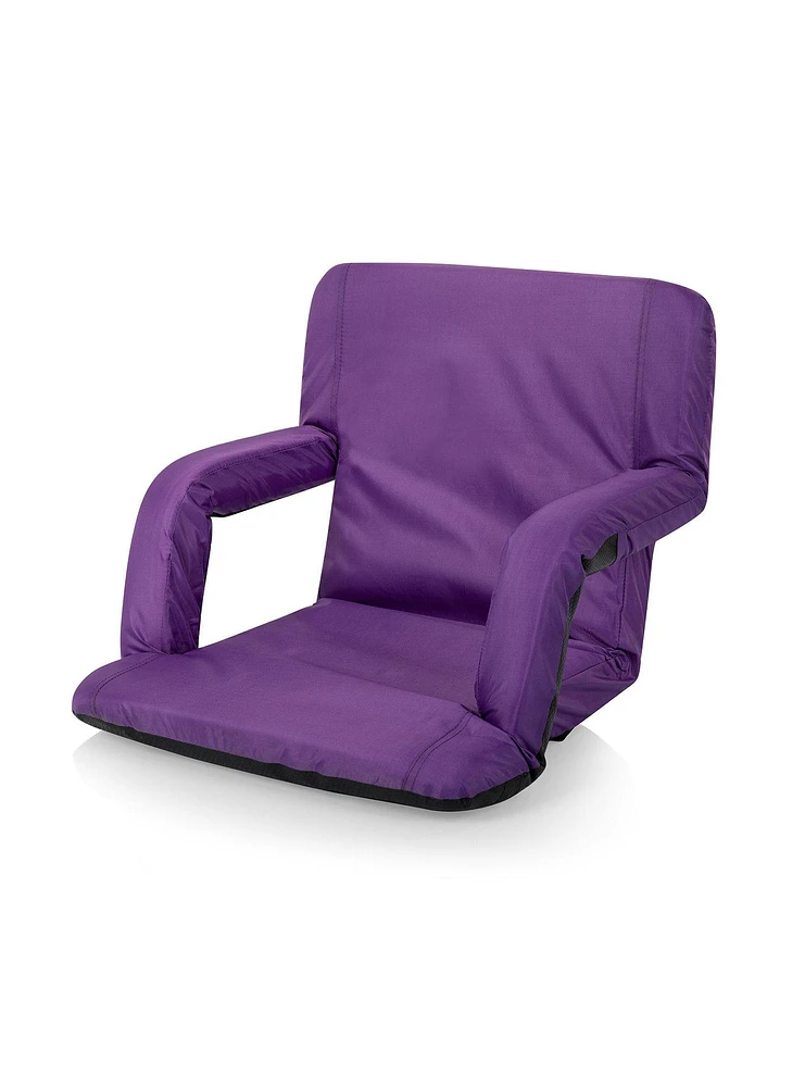 Ventura Portable Purple Reclining Stadium Seat