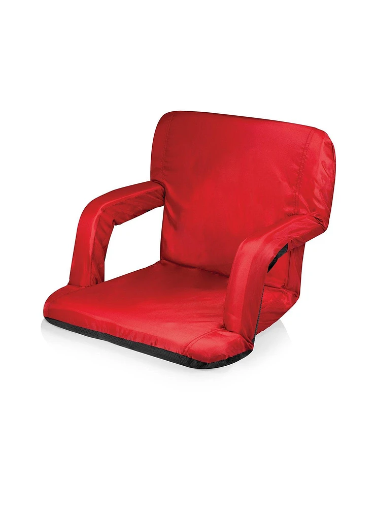 Ventura Portable Red Reclining Stadium Seat