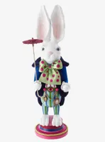 Disney Alice In Wonderland White Rabbit Nutcracker