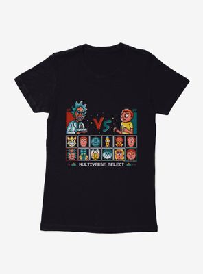 Rick And Morty Multiverse Select Womens T-Shirt