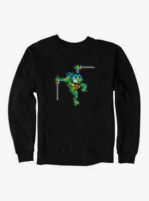 Teenage Mutant Ninja Turtles Pixelated Leonardo Sweatshirt