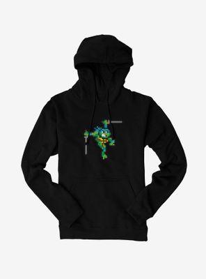 Teenage Mutant Ninja Turtles Pixelated Leonardo Hoodie