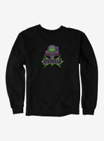 Teenage Mutant Ninja Turtles Donatello Pixelated Face Sweatshirt