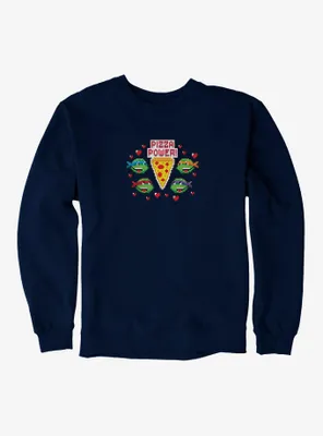 Teenage Mutant Ninja Turtles Pixelated Pizza Power Group Sweatshirt