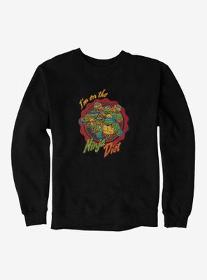 Teenage Mutant Ninja Turtles On The Diet Group Pizza Sweatshirt