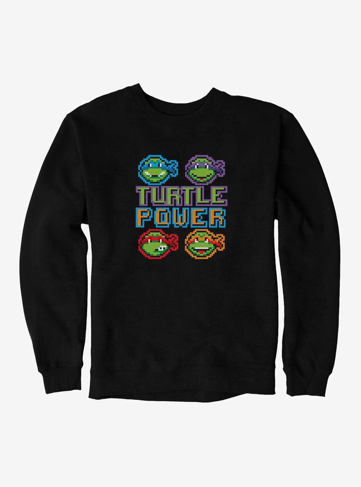 Teenage Mutant Ninja Turtles Pixelated Turtle Power Team Sweatshirt