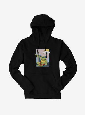 Teenage Mutant Ninja Turtles Comic Box Leonardo Kick Some Shell Hoodie