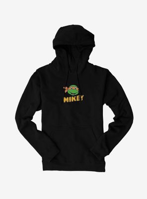 Teenage Mutant Ninja Turtles Mikey Face Pizza Name Hoodie