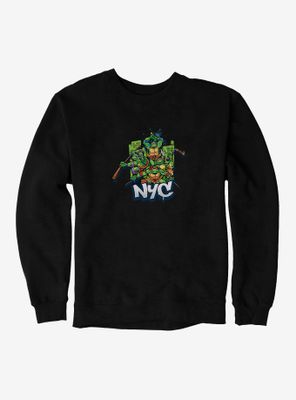 Teenage Mutant Ninja Turtles NYC Group Battle Pose Sweatshirt