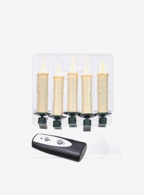 Battery Operated Light Warm White Candle Light Set