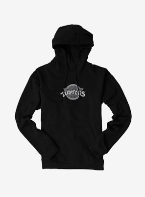 Teenage Mutant Ninja Turtles Classic Grayscale Logo Hoodie