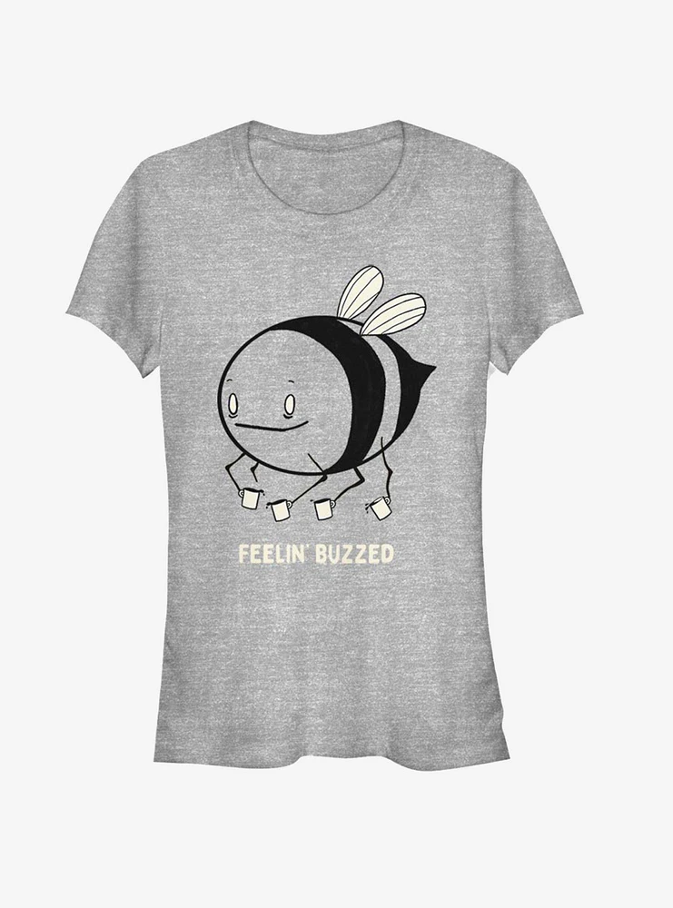 Feeling Buzzed Bee Girls T-Shirt