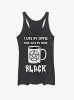 Black Coffee Magic Girls Tank