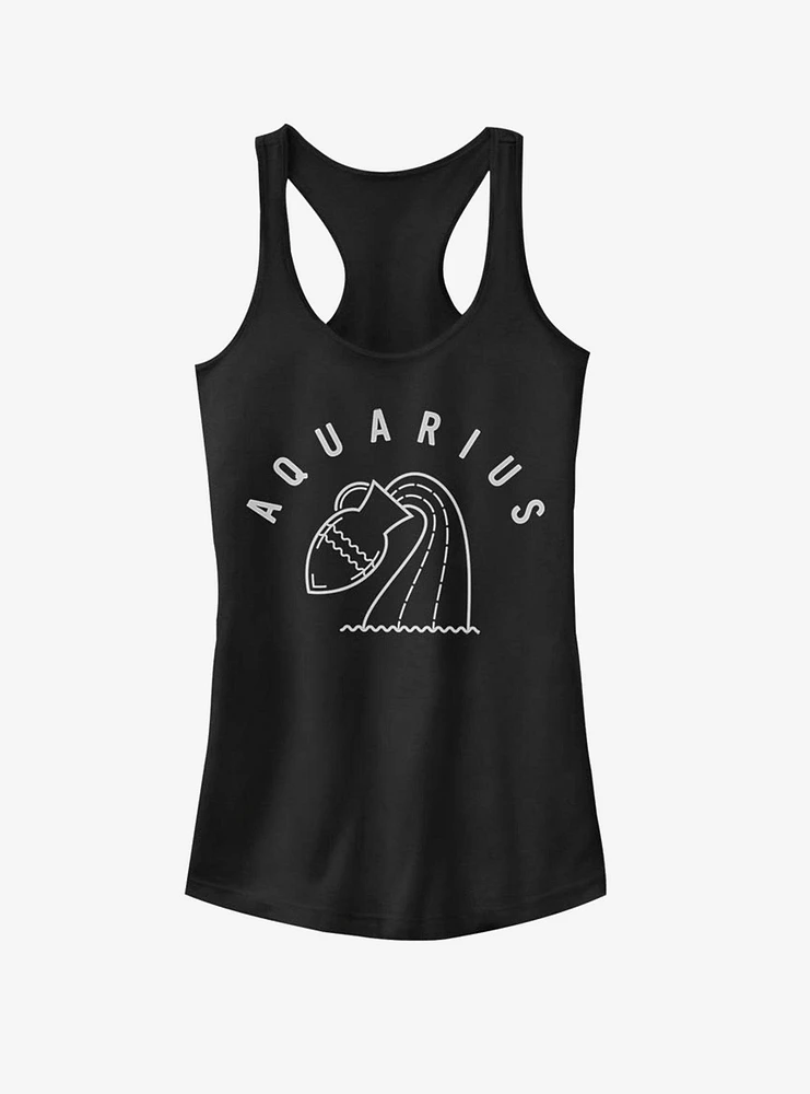 Aquarius Astrology Water Sign Girls Tank