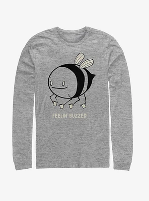 Feeling Buzzed Bee Long-Sleeve T-Shirt