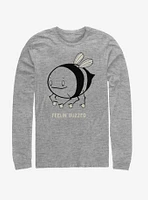 Feeling Buzzed Bee Long-Sleeve T-Shirt