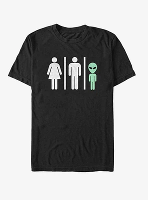 Bathroom Rules Alien T-Shirt