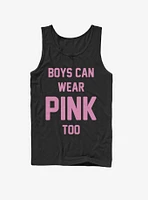 Boys Can Wear Pink Too Tank