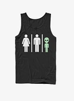 Bathroom Rules Alien Tank