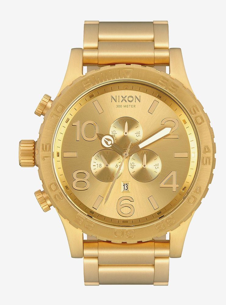 Nixon 51-30 Chrono All Gold Watch
