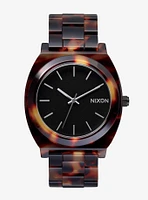 Nixon Time Teller Acetate Tortoise Watch